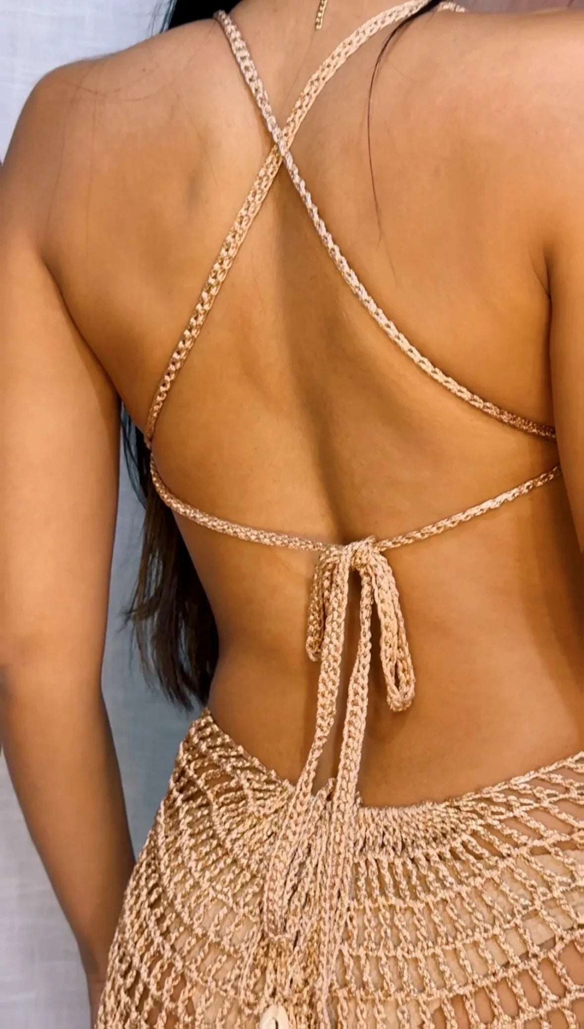 Vestido Encanto Crochê