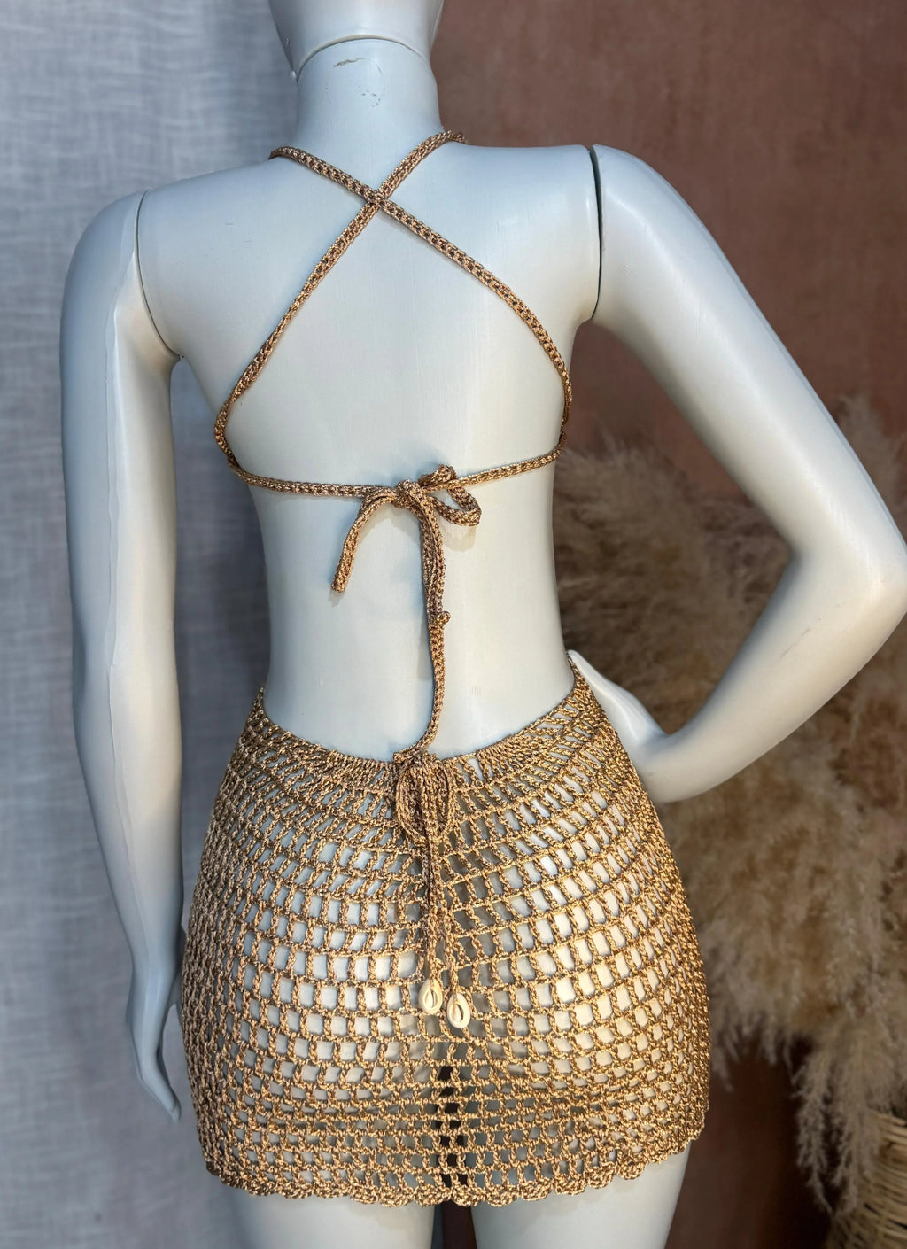 Vestido Encanto Crochê