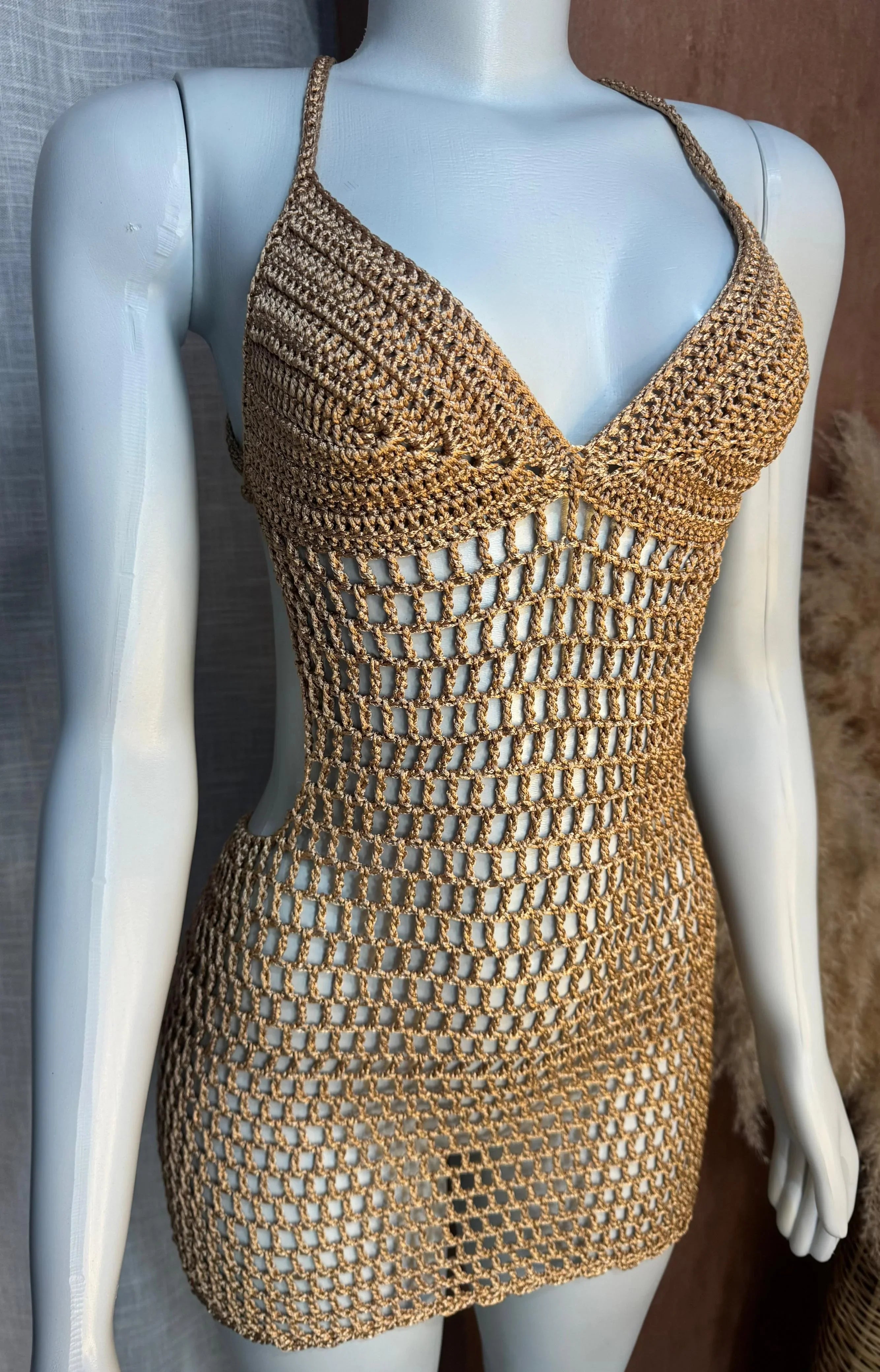 Vestido Encanto Crochê