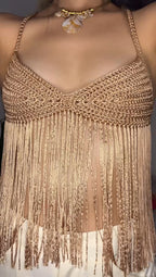 Top Encanto Premium  – Crochê Artesanal de Luxo ✨