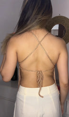 Top Encanto Premium  – Crochê Artesanal de Luxo ✨